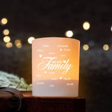 We are Family - Family-Premium Tealight Holder