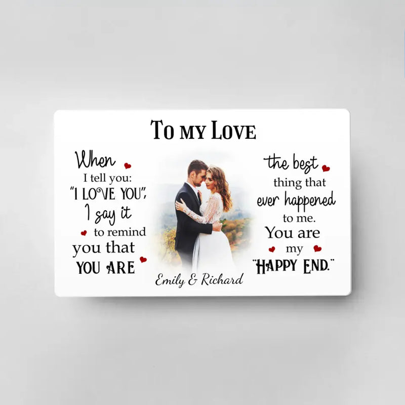 To my Love - Couple-Lovecard