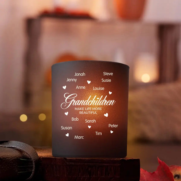 Grandchildren - Family-Premium Tealight Holder