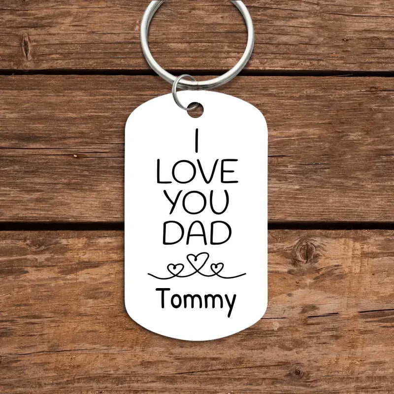 My Dad - Parents-Keychain