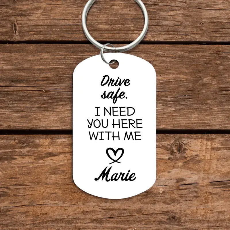 Drive safe - Couple-Keychain