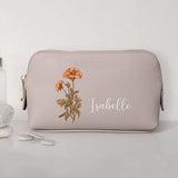 Your flower - Individual Cosmetic Bag PU Leather