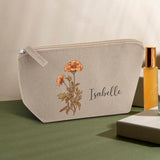 Your flower - Individual Cosmetic Bag Felt
