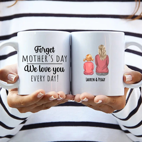 We love you - Personalized mug for Mother's Day
