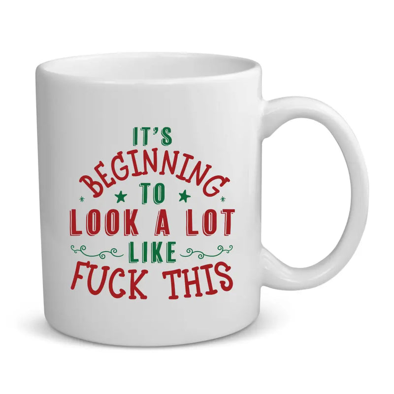 Christmas Grouch - Friends-Mug