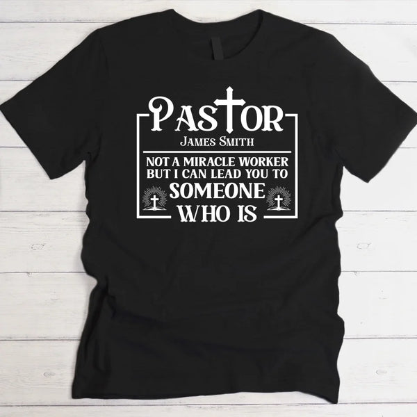 Pastor - Personalized T-Shirt for Pastors and Priests