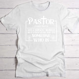 Pastor - Personalised T-Shirt for Pastors and Priests