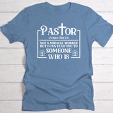 Pastor - Personalised T-Shirt for Pastors and Priests