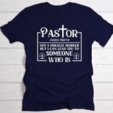 Pastor - Personalised T-Shirt for Pastors and Priests