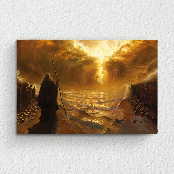 Moses - Beautiful Canvas for Christians