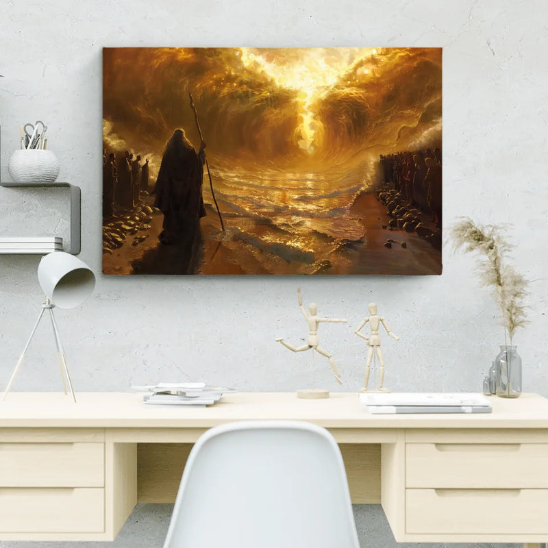 Moses - Beautiful Canvas for Christians