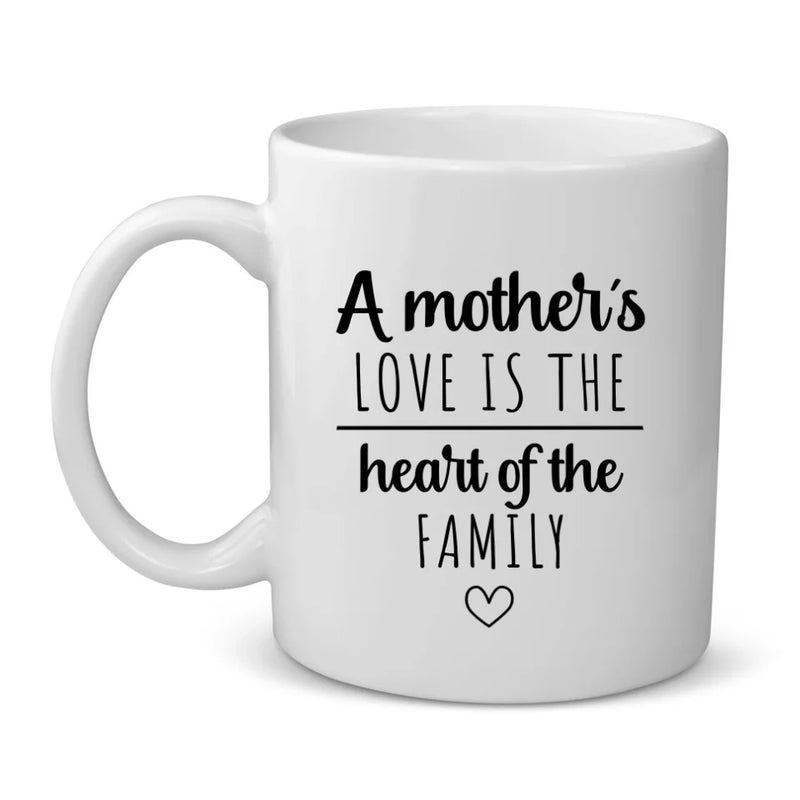 We love you - Personalized mug for Mother's Day