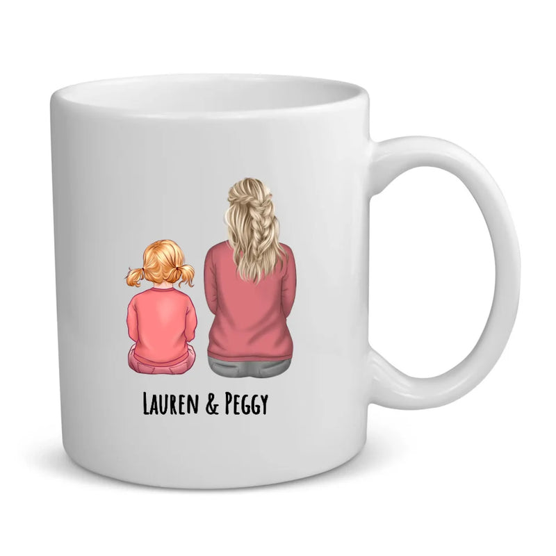 We love you - Personalized mug for Mother's Day