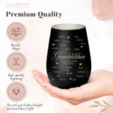 Personalized Lantern Black Silver - Engraved by Love & Faith USA 3