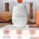 Personalized Lantern White Silver - Engraved by Love & Faith USA 2