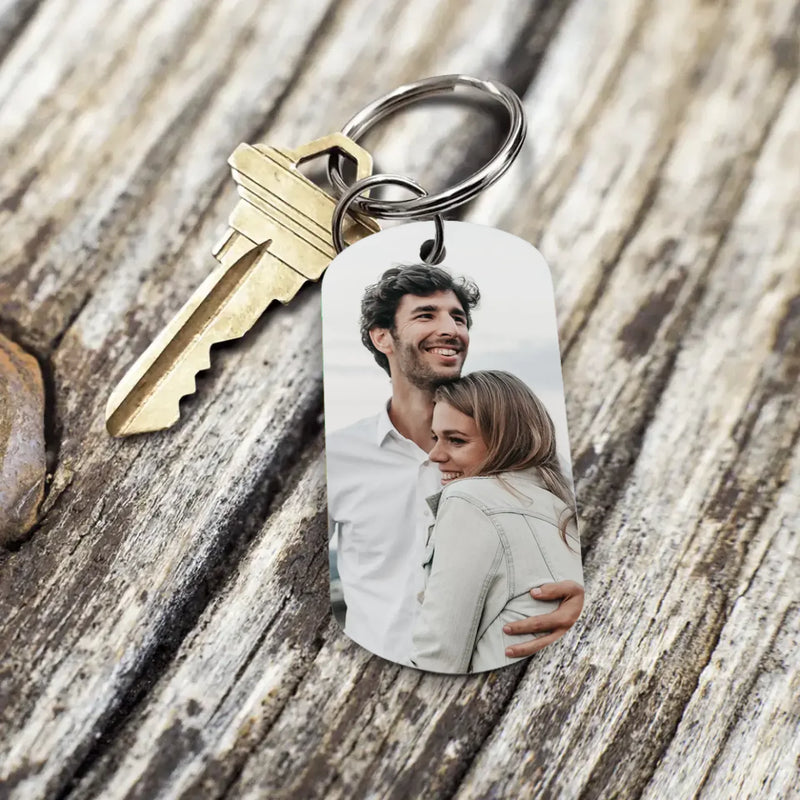 Our day - Personalized keychain for couples