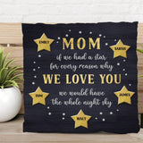 Mom' Stars - Parents-Cushion