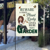 Crazy Plant Lady - Individual Garden Flag